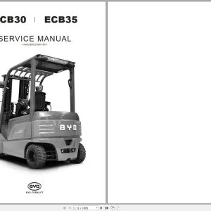 BYD Forklift 1.72GB PDF Service & Part Manual - Complete Set - DOWNLOAD