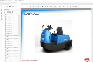 BYD Forklift QAA50Tow Truck Electric Training Manual