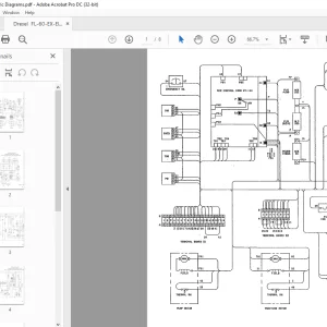 Bendi Landoll Forklift Drexel FL-60-EX-Electric Diagrams Manual