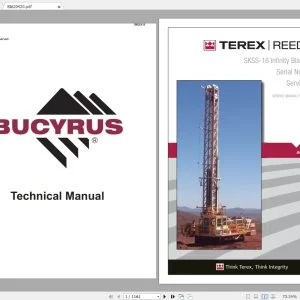 CAT Rotary Track Drills 8.93GB Operation & Maintenance Manuals PDF - COMPLETE SET