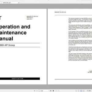 CAT Scoop 12.2GB Operation & Maintenance Manuals PDF DOWNLOAD - Complete Set