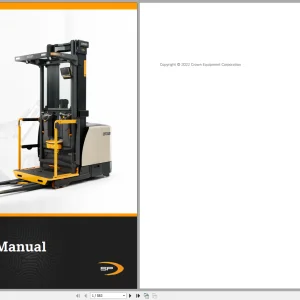 CROWN Forklift Truck 12.82GB PDF Service Manuals & Parts Manual - DOWNLOAD Complete Set