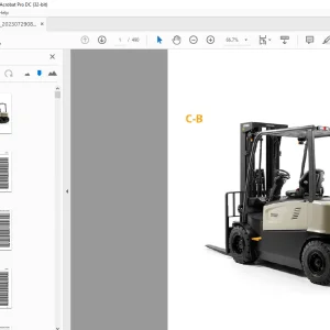 Crown Forklift C-B Pneumatic Parts Manual - PDF DOWNLOAD