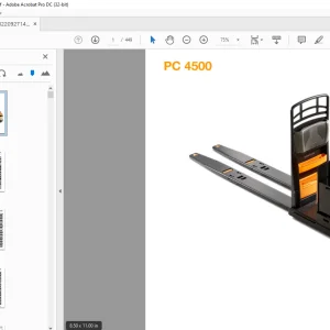 Crown Forklift PC Parts Manual - PDF DOWNLOAD