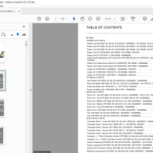 Crown Forklift PR 3000 Parts Manual - PDF DOWNLOAD