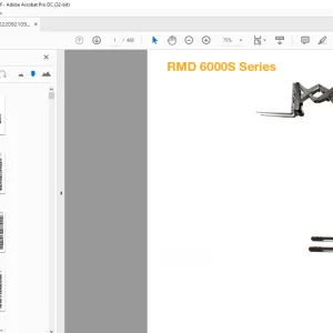 Crown Forklift RMD 6000S Parts Manual  - PDF DOWNLOAD