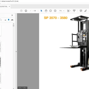 Crown Forklift SP 3570-3580 Wheel Parts Manual  - PDF DOWNLOAD