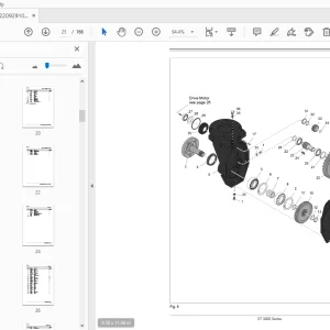 Crown Forklift ST 3000 Parts Manual - PDF DOWNLOAD