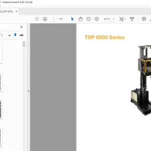 Crown Forklift TSP 6500 Series Parts Manual - PDF DOWNLOAD