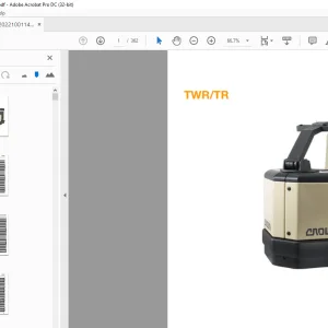 Crown Forklift TWR/TR Parts Manual - PDF DOWNLOAD
