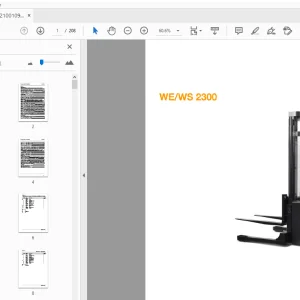 Crown WE/WS 2300 Parts Manual - PDF DOWNLOAD
