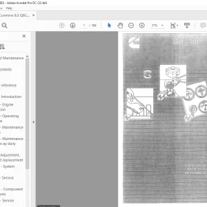 Cummins QSC 8.3 Operation + Parts Manual - PDF DOWNLOAD