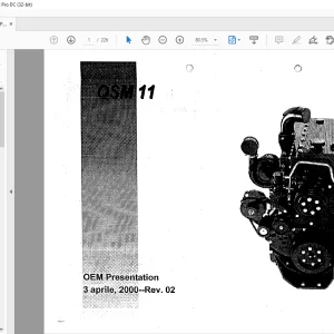 Cummins Qsm 11 Operation & Parts Manual - PDF DOWNLOAD