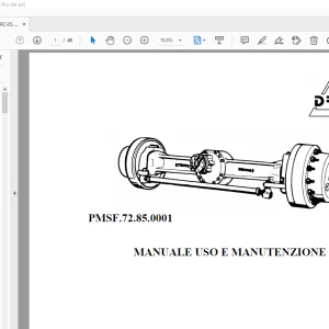 DROMOS RC35-RC40-RC45 MANUALE USO E MANUTENZIONE PDF