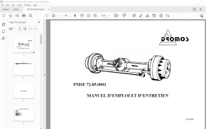 DROMOS RC35-RC40-RC45 MANUEL D’EMPLOI ET D’ENTRETIEN PDF