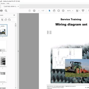 Fendt 735, 736, 737 Wiring Diagram Manual - PDF DOWNLOAD