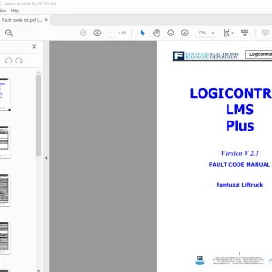 Fantuzzi Reggiane LMS Plus– V2.5 Logicontrol LMS Plus maintenance Manual
