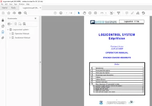 Fantuzzi Reggiane STACKER CS45/50 RS50/60/70 Logicontrol System OPERATOR MANUAL PDF