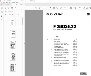 Fassi Crane F530AXP.24 Use and Maintenance Manual - PDF DOWNLOAD