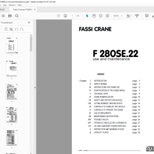 Fassi Crane F530AXP.24 Use and Maintenance Manual - PDF DOWNLOAD