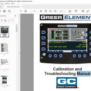 Greer Element Calibration & Troubleshooting Manual W450305 PDF