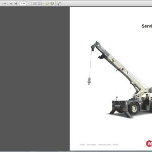 Grove Crane Operation & Service Manual - PDF DOWNLOAD - Complete Set