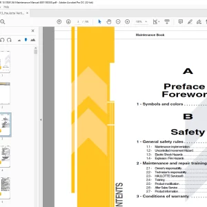 Haulotte Articulating Booms STAR 10 - STAR 26J Maintenance Manual