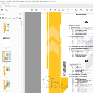 Haulotte Forklift HT28 RTJ O - HT28 RTJ O SW Manuel d'utilisation pdf