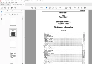 Hesston NA Agricultural Full 03.2020 PDF Workshop Manuals DOWNLOAD