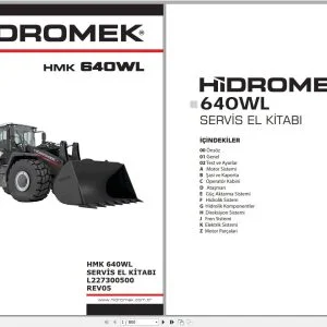 Hidromek Machinery 2021 PDF 6,52GB 2021 Service & Part & Operator Manual DOWNLOAD