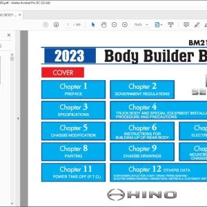 Hino Truck Full Models 2000 - 2018 Wiring Diagrams PDF - DOWNLOAD