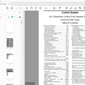 Isuzu Diesel Engine 4JJ1 Troubleshooting Manual - PDF