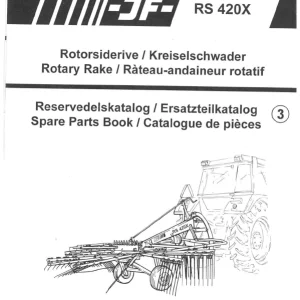 JF Stoll Agricutural Tractor Parts Catalog PDF DOWNLOAD - Complete Set