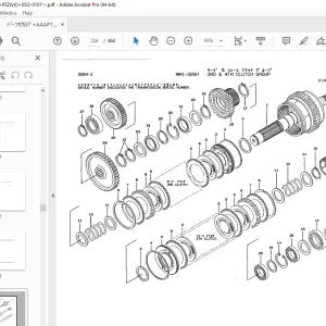 Kawasaki 65ZIV Wheel Loader Parts Manual - PDF DOWNLOAD