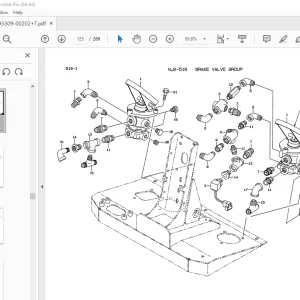 Kawasaki 80ZIV Wheel Loader Parts Manual 93309-00202+T PDF