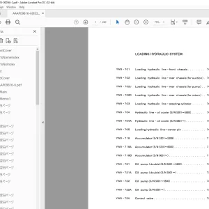 Kawasaki WHEEL LOADER YW8-701 Parts Manual AAAP09816 - PDF DOWNLOAD