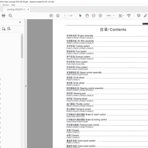 Lonking Forklift PDF Part Manual - Complete Set - DOWNLOAD