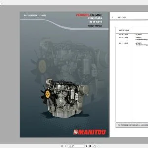 MANITOU PDF 15.8 GB Service & Parts Manual Complete Set - DOWNLOAD