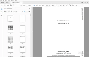 MAXXFORCE 11 & 13 ENGINE SERVICE MANUAL -2014 - PDF