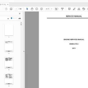 MAXXFORCE 11,13 EGES-415-2 ENGINE SERVICE MANUAL 2011 - PDF