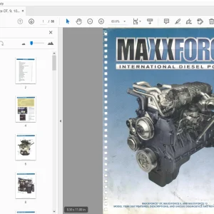 MAXXFORCE DT, 9,10 INTERNATIONAL DIESEL POWER MANUAL - PDF