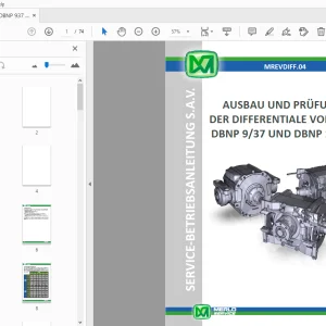 MERLO DBNP 937 UND DBNP 1041 AUSBAU UND PRÜFUNG DER SERVICE-BETRIEBSANLEITUNG - PDF