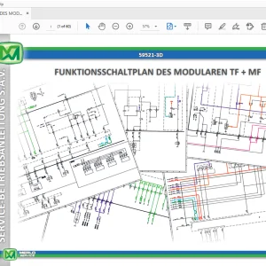MERLO DES MODULAREN TF + MF FUNKTIONSSCHALTPLAN SERVICE-BETRIEBSANLEITUNG - PDF