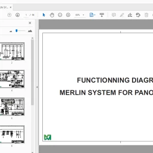 MERLO MERLIN SYSTEM FOR PANO 101.10K FUNCTIONNING DIAGRAM - PDF