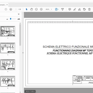 MERLO MF TOP2 FUNCTIONNING DIAGRAM 2009 (37812_3D) - PDF