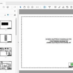MERLO P25 FUNCTIONNING DIAGRAM 2010 (48048_3A) - PDF
