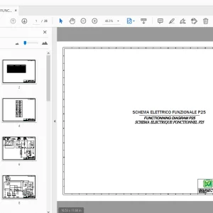 MERLO P25 FUNCTIONNING DIAGRAM 2013 (48048_3D) - PDF