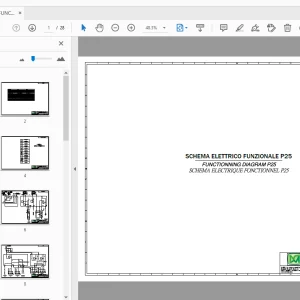 MERLO P25 FUNCTIONNING DIAGRAM 48048_3 - PDF