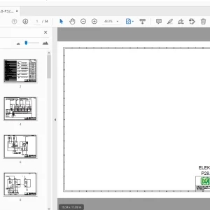 MERLO P28.8-P32.6L/PLUS/TOP/ELEKTROFUNKTIONSSCHEMA 2010 - PDF