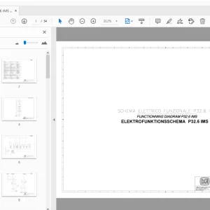MERLO P32.6 IMS FUNCTIONNING DIAGRAM - PDF